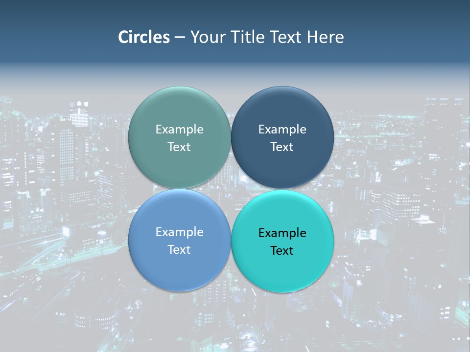 Corporate Building Traffic PowerPoint Template