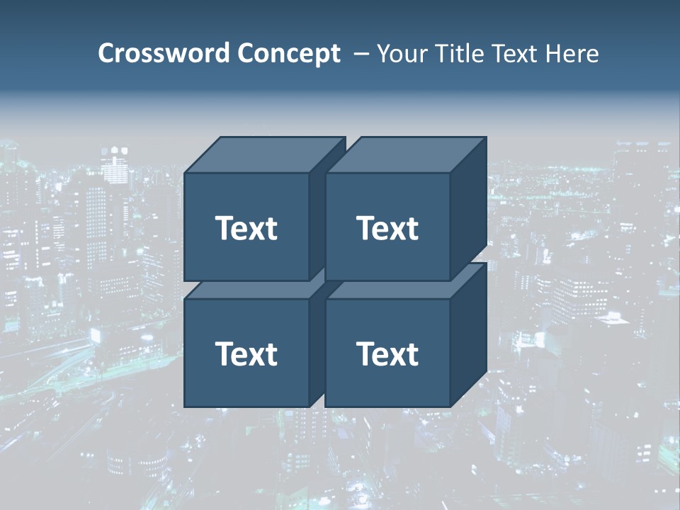 Corporate Building Traffic PowerPoint Template