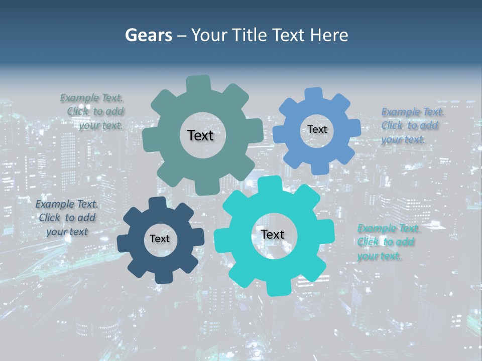 Corporate Building Traffic PowerPoint Template