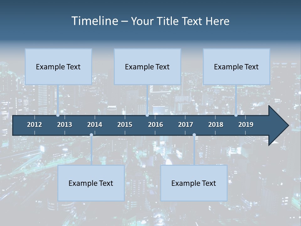 Corporate Building Traffic PowerPoint Template