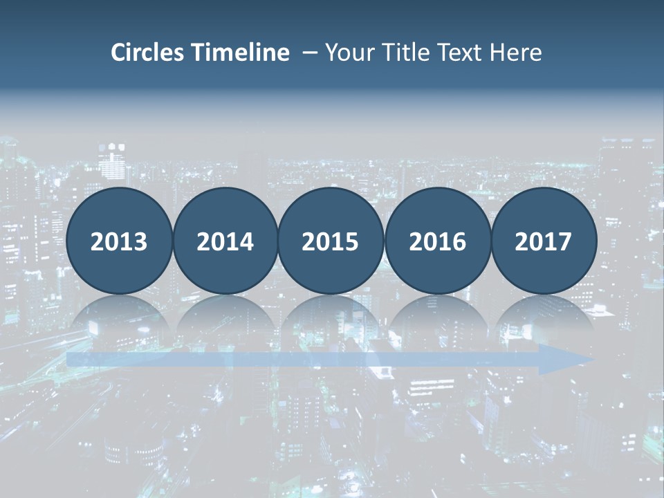 Corporate Building Traffic PowerPoint Template