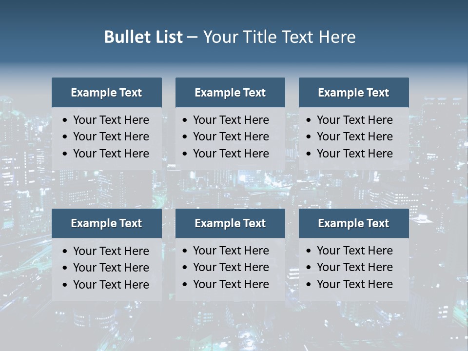 Corporate Building Traffic PowerPoint Template