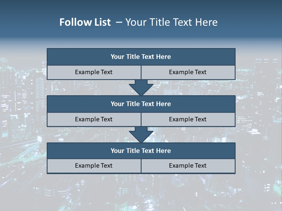 Corporate Building Traffic PowerPoint Template