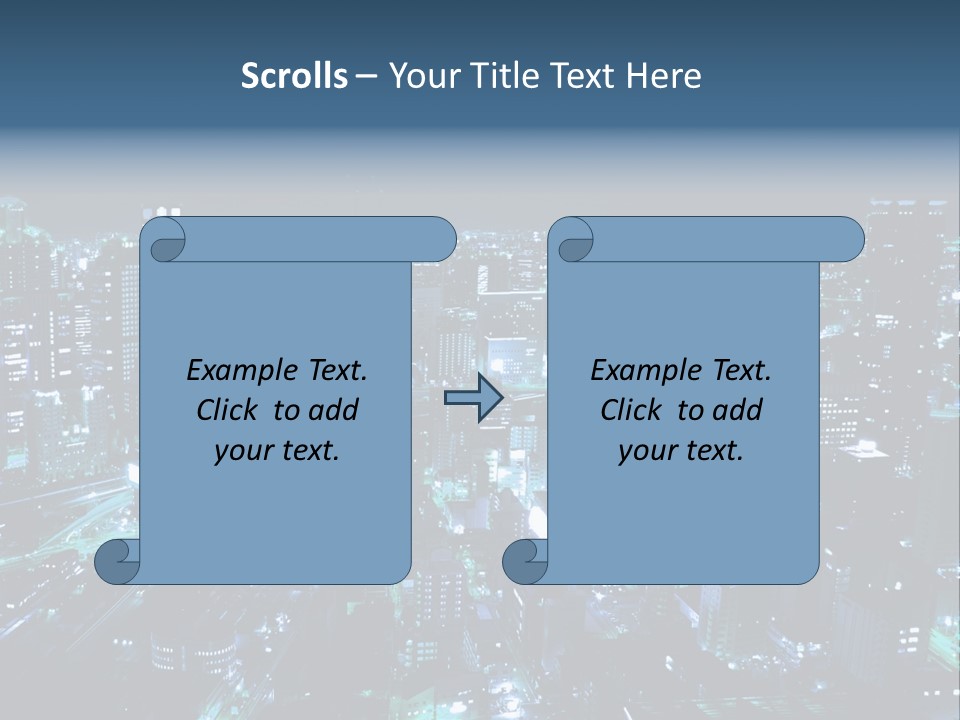 Corporate Building Traffic PowerPoint Template