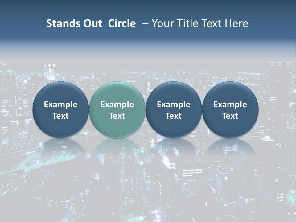 Corporate Building Traffic PowerPoint Template