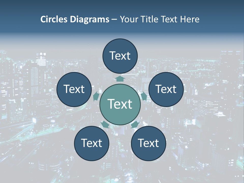 Corporate Building Traffic PowerPoint Template