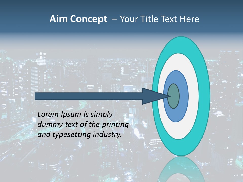 Corporate Building Traffic PowerPoint Template
