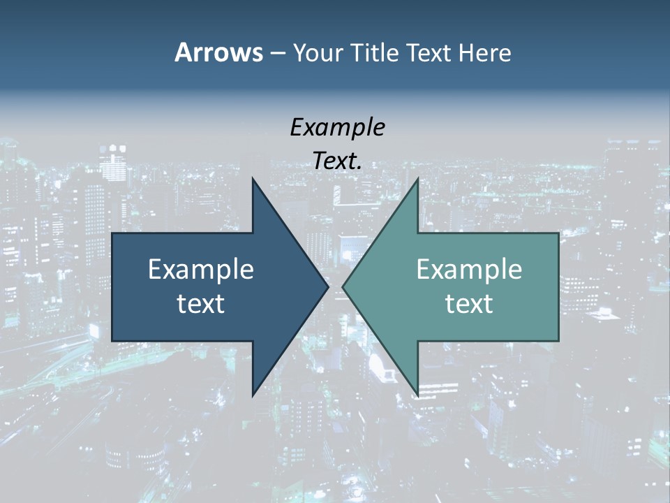 Corporate Building Traffic PowerPoint Template
