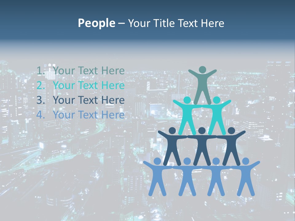 Corporate Building Traffic PowerPoint Template