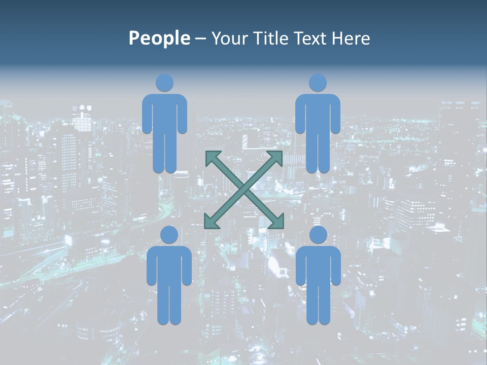 Corporate Building Traffic PowerPoint Template