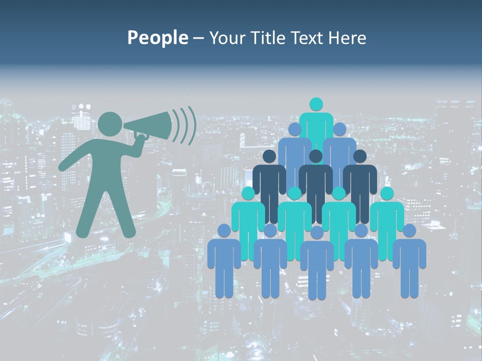 Corporate Building Traffic PowerPoint Template