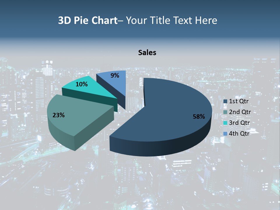 Corporate Building Traffic PowerPoint Template
