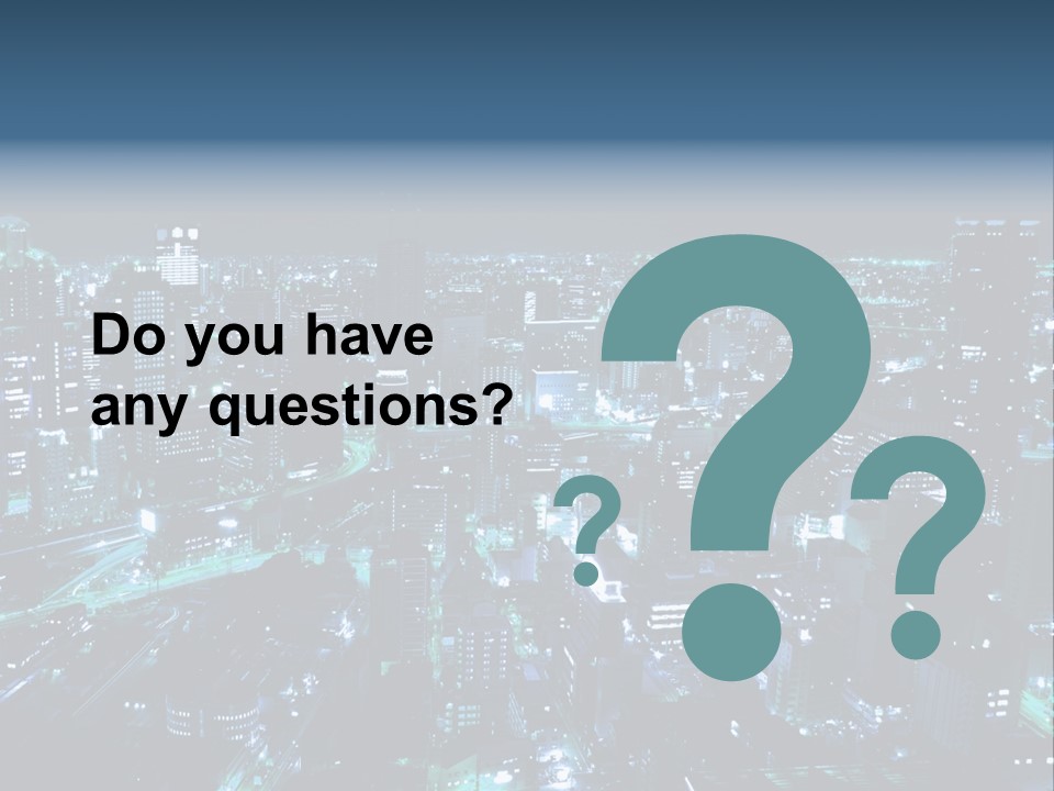 Corporate Building Traffic PowerPoint Template