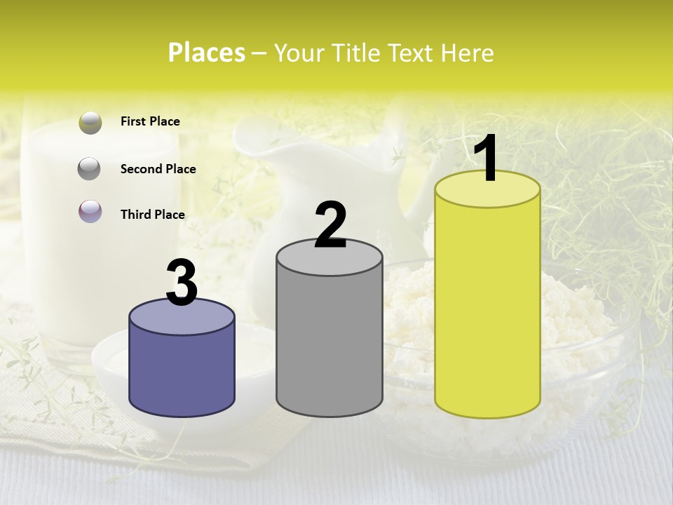 Morning Blue Breakfast PowerPoint Template