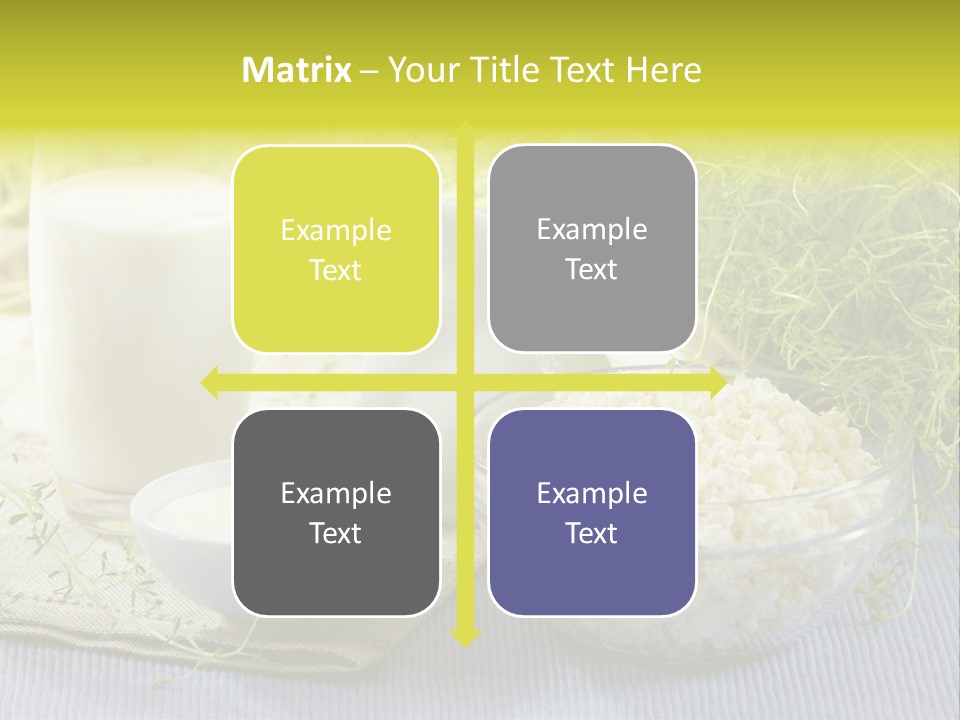 Morning Blue Breakfast PowerPoint Template