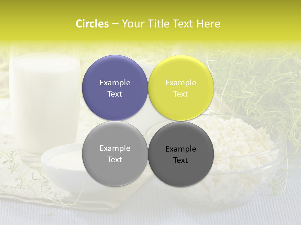 Morning Blue Breakfast PowerPoint Template