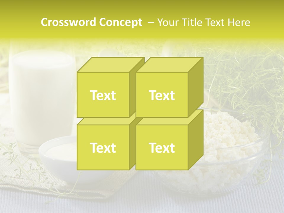 Morning Blue Breakfast PowerPoint Template