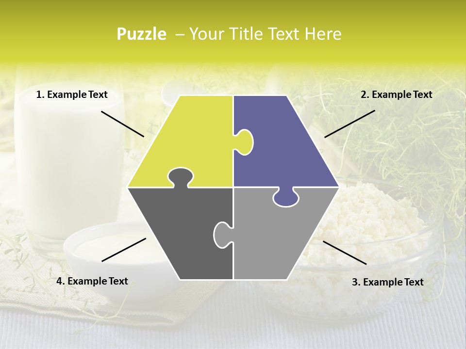 Morning Blue Breakfast PowerPoint Template