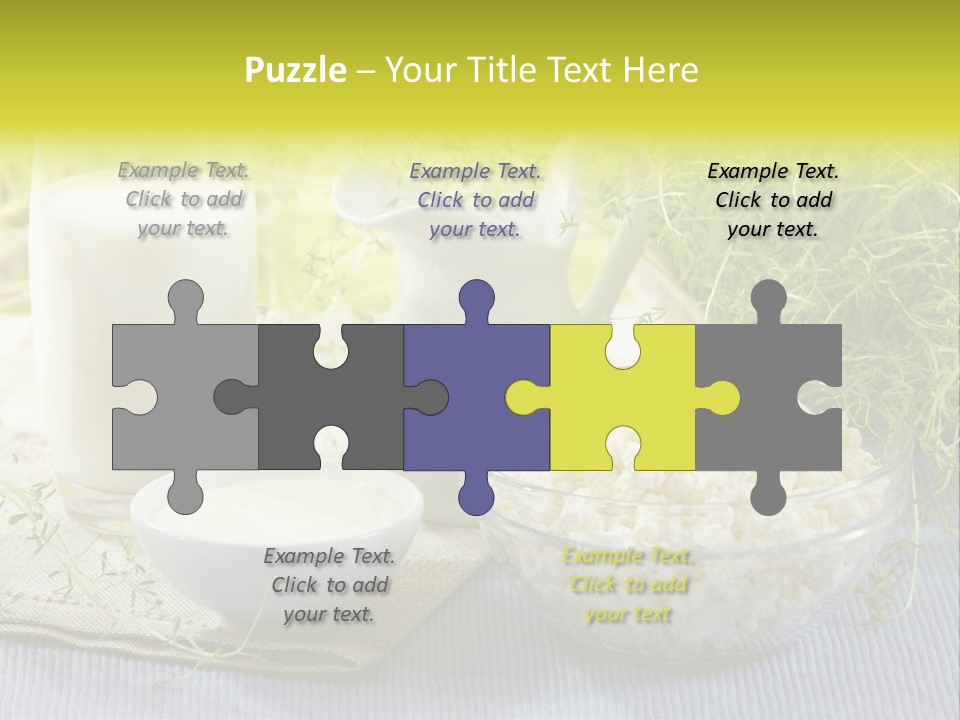 Morning Blue Breakfast PowerPoint Template