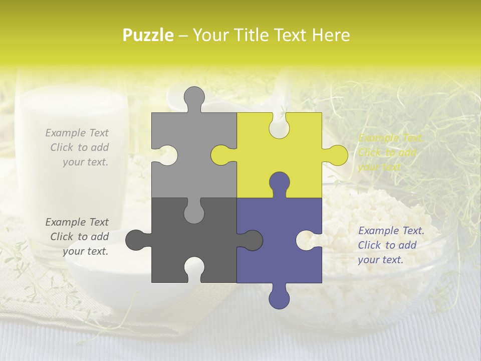 Morning Blue Breakfast PowerPoint Template