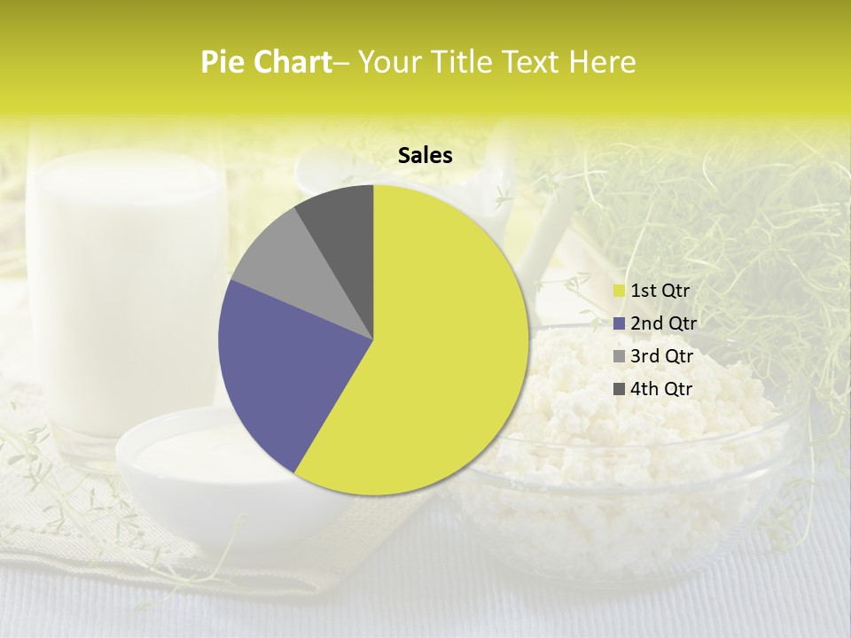 Morning Blue Breakfast PowerPoint Template
