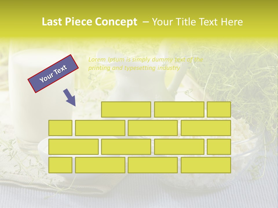 Morning Blue Breakfast PowerPoint Template