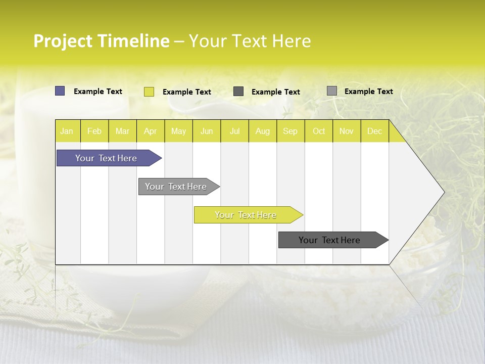 Morning Blue Breakfast PowerPoint Template