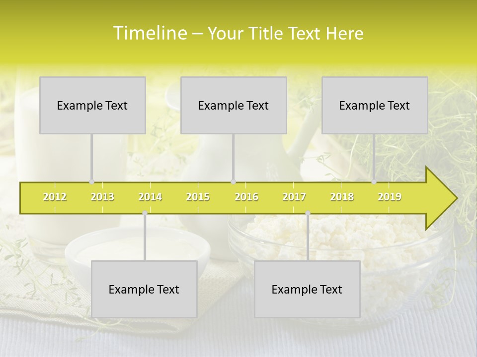Morning Blue Breakfast PowerPoint Template