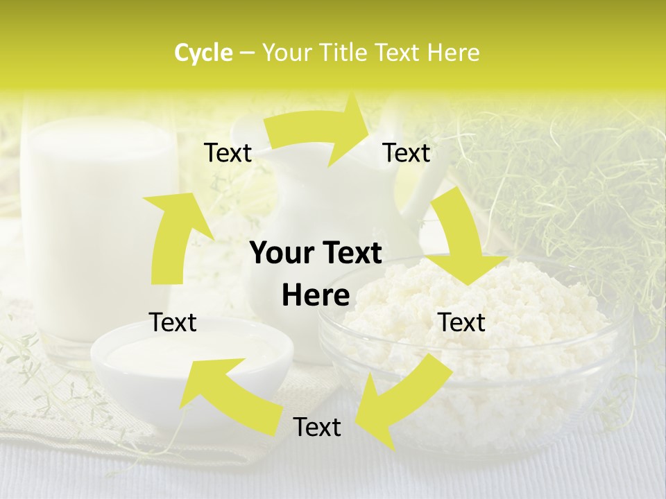 Morning Blue Breakfast PowerPoint Template