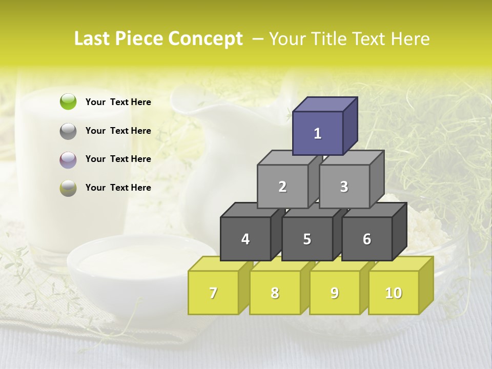 Morning Blue Breakfast PowerPoint Template