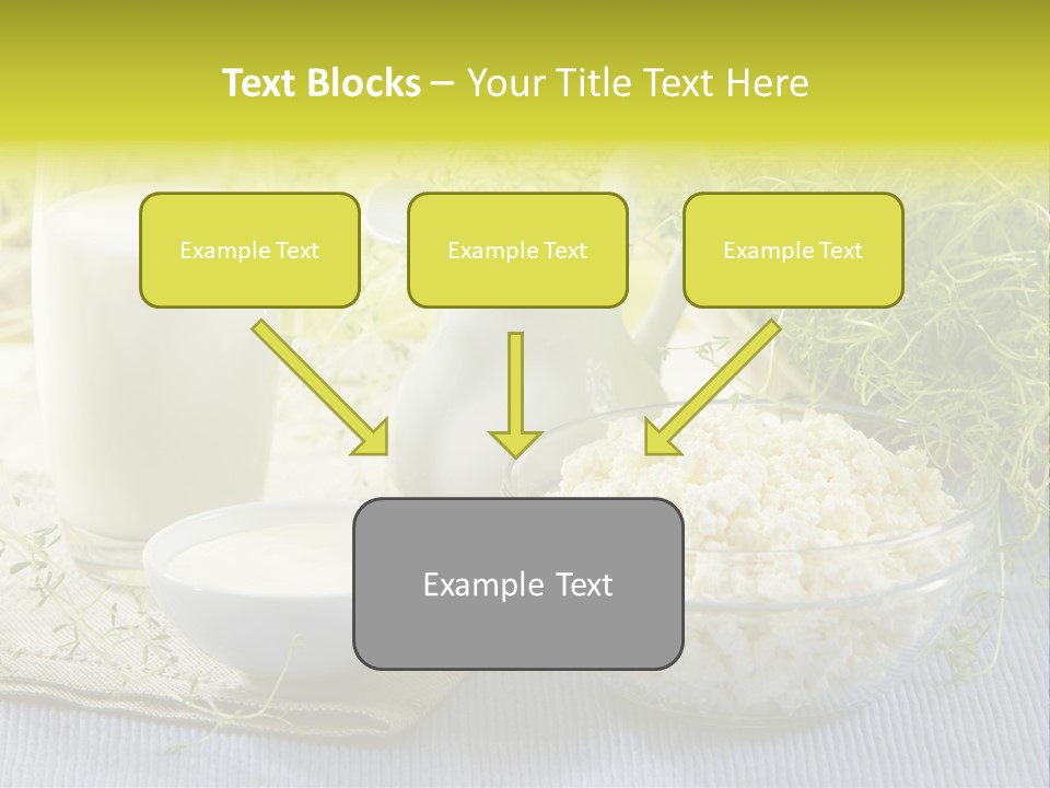 Morning Blue Breakfast PowerPoint Template