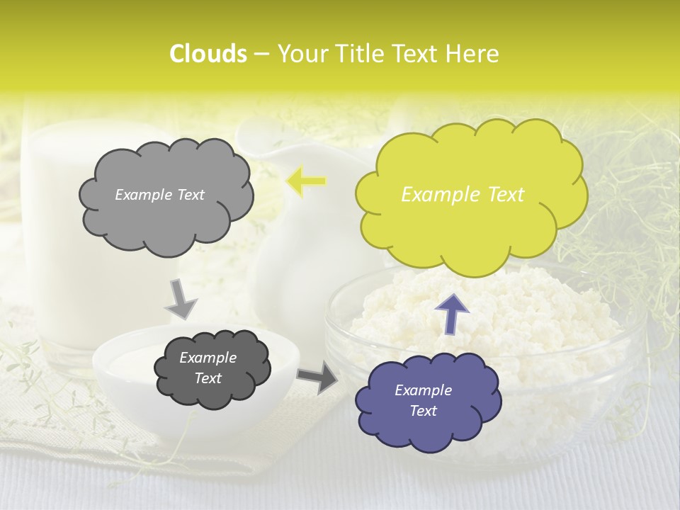 Morning Blue Breakfast PowerPoint Template