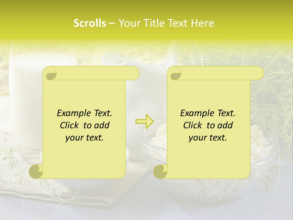 Morning Blue Breakfast PowerPoint Template