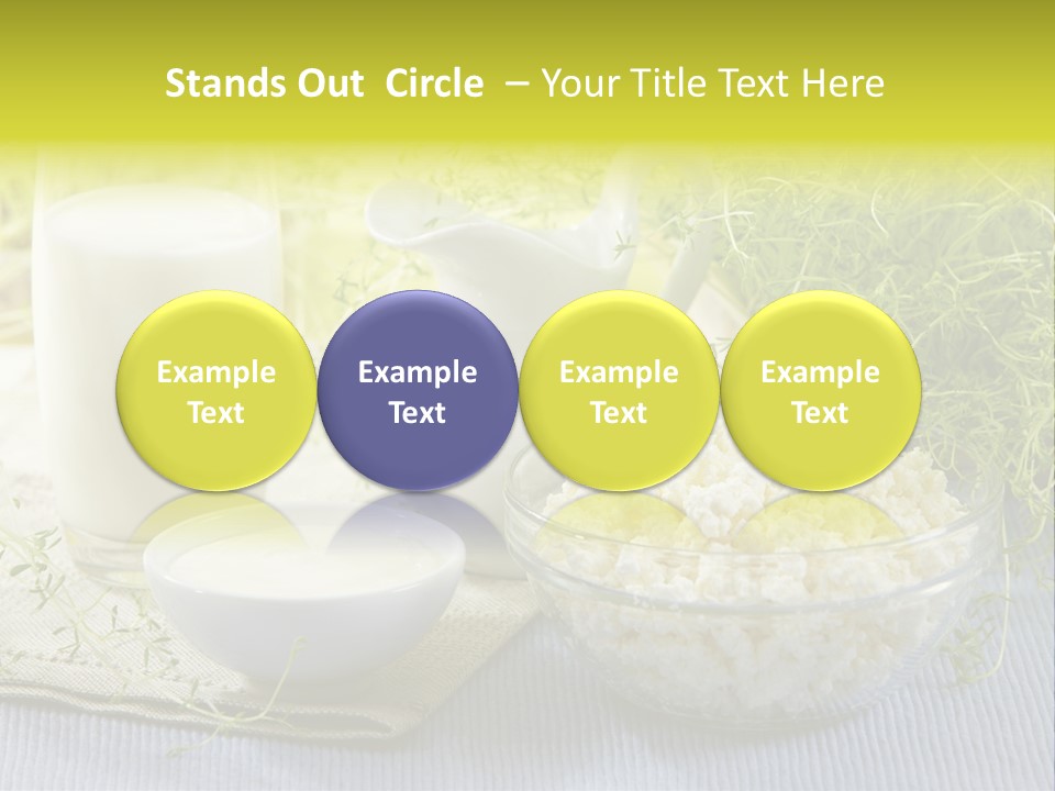 Morning Blue Breakfast PowerPoint Template