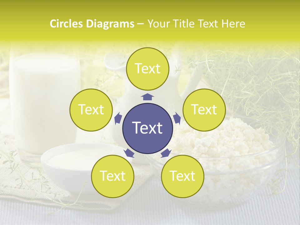 Morning Blue Breakfast PowerPoint Template