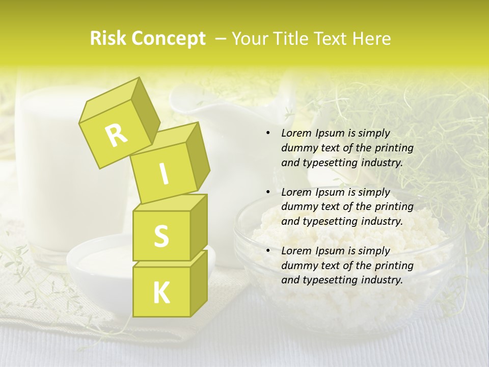 Morning Blue Breakfast PowerPoint Template