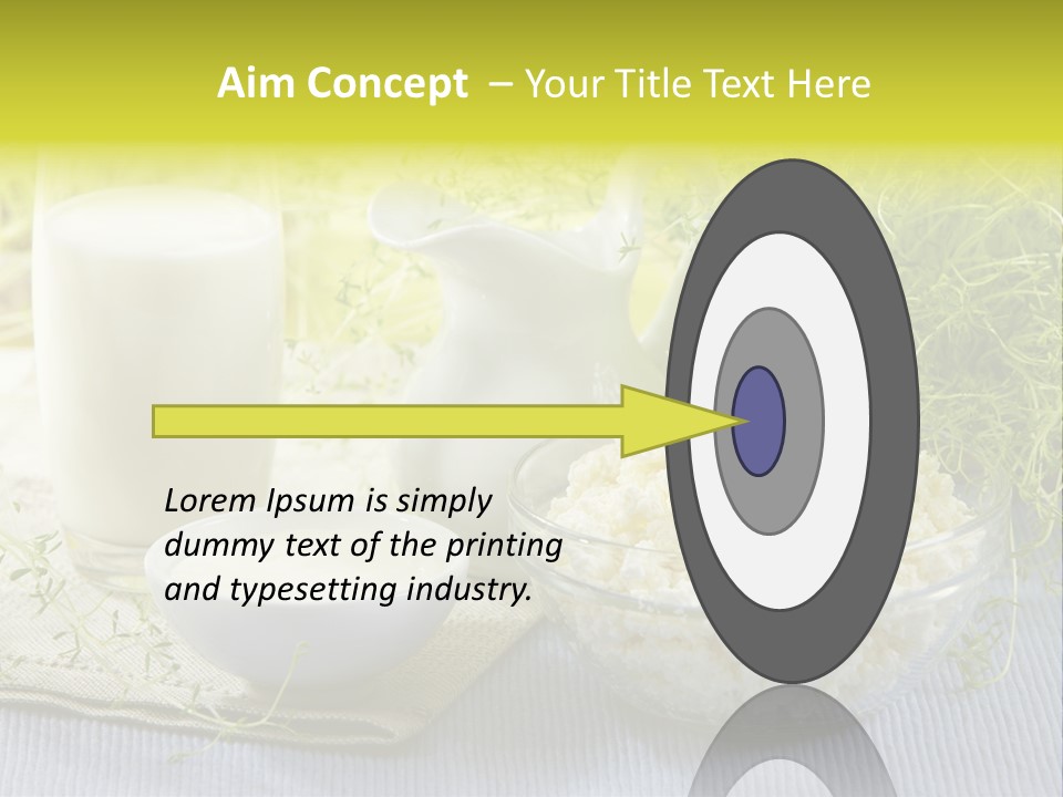 Morning Blue Breakfast PowerPoint Template