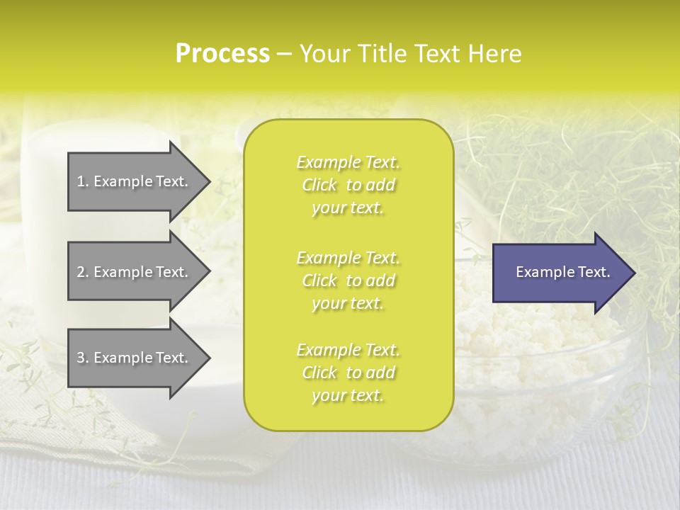 Morning Blue Breakfast PowerPoint Template