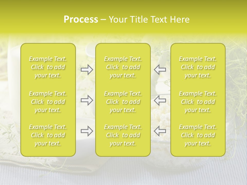 Morning Blue Breakfast PowerPoint Template