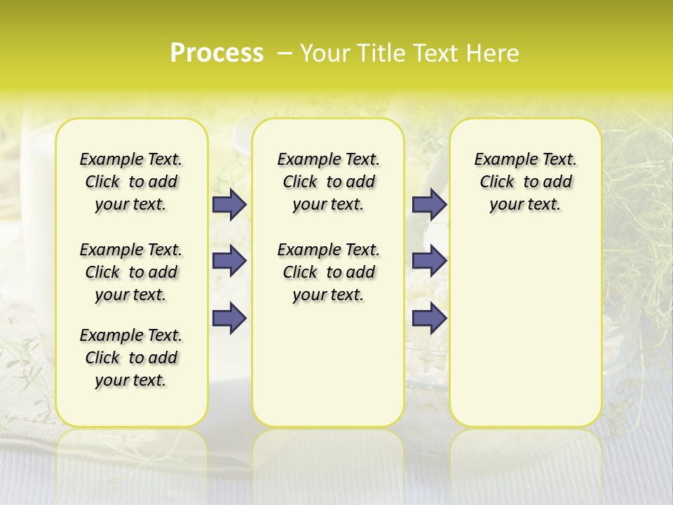 Morning Blue Breakfast PowerPoint Template
