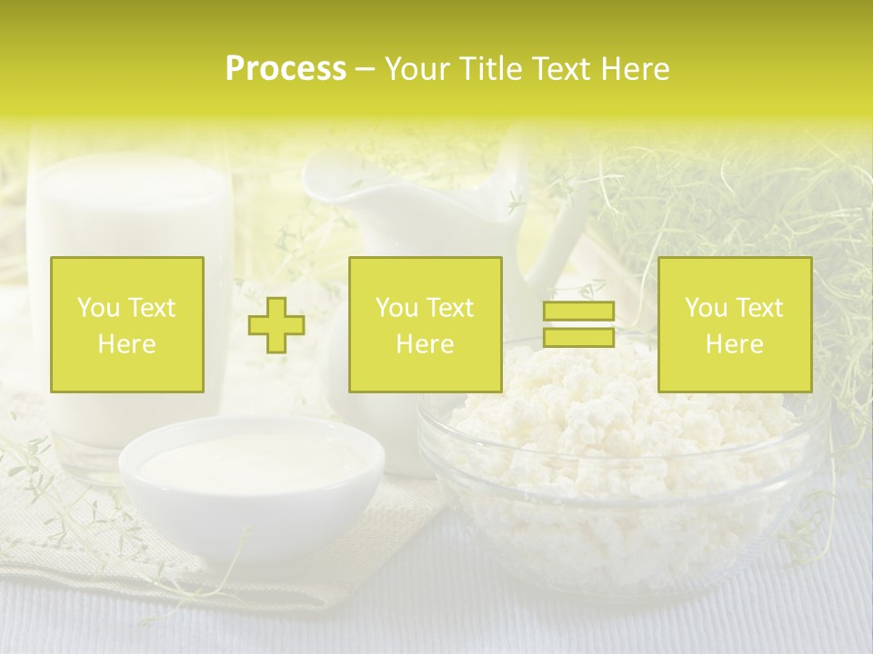 Morning Blue Breakfast PowerPoint Template