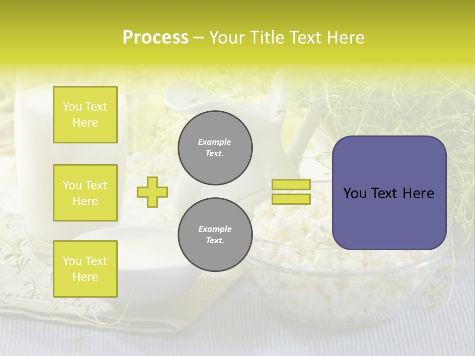 Morning Blue Breakfast PowerPoint Template