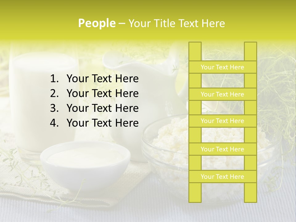 Morning Blue Breakfast PowerPoint Template