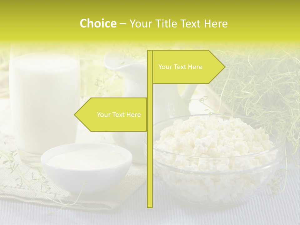 Morning Blue Breakfast PowerPoint Template