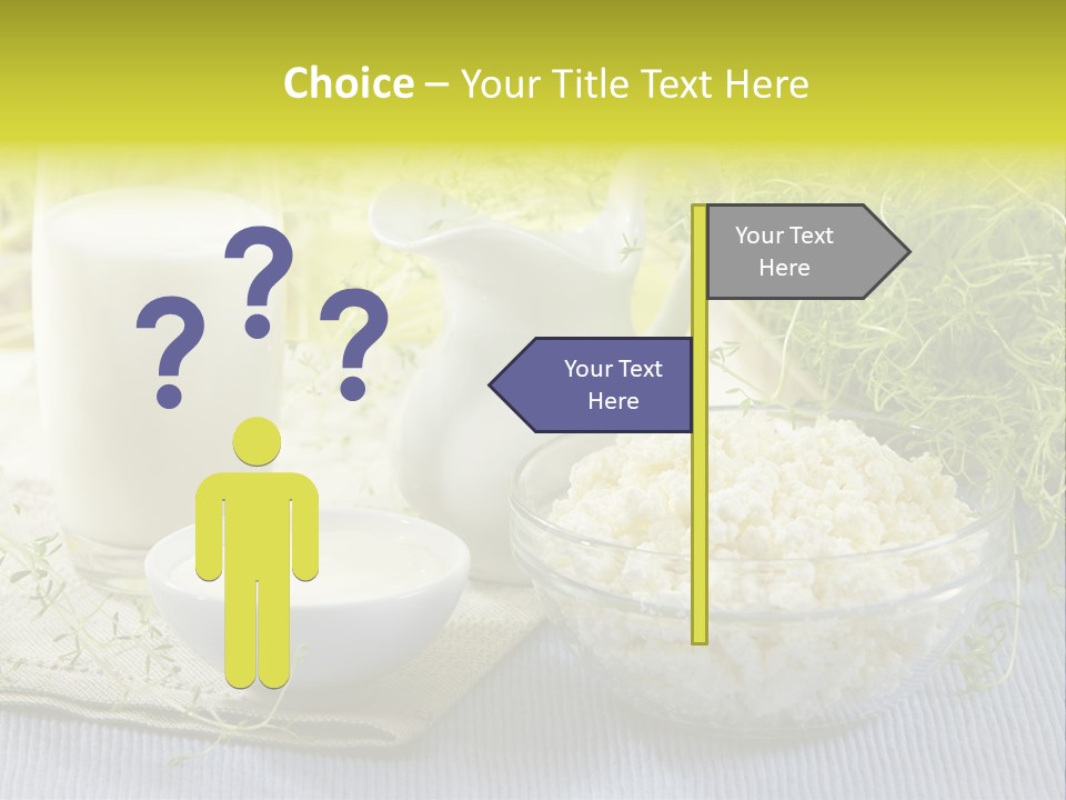 Morning Blue Breakfast PowerPoint Template