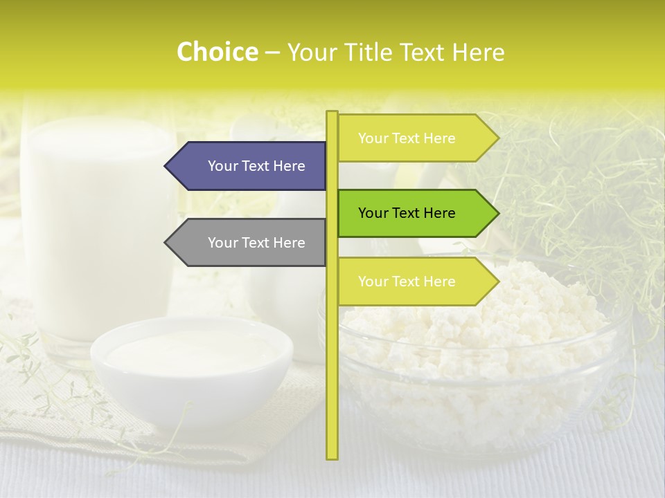 Morning Blue Breakfast PowerPoint Template