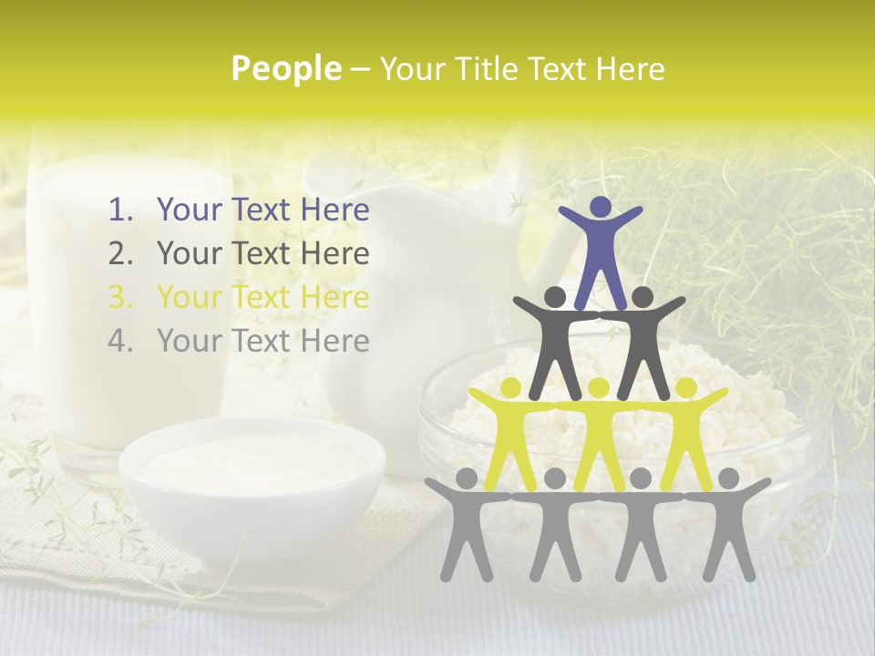 Morning Blue Breakfast PowerPoint Template