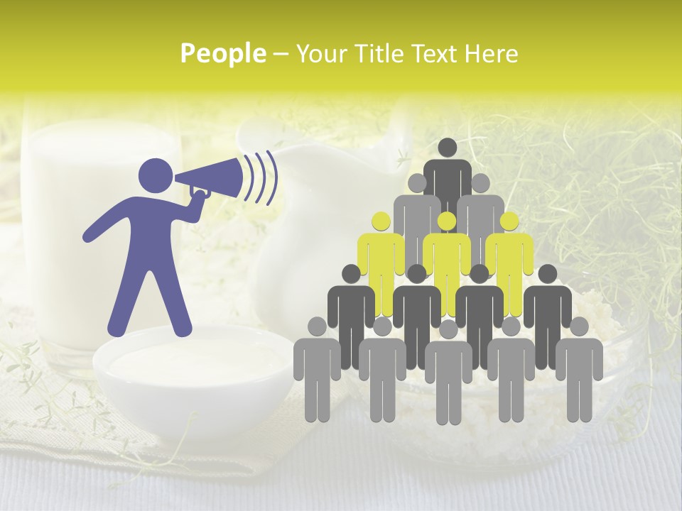 Morning Blue Breakfast PowerPoint Template