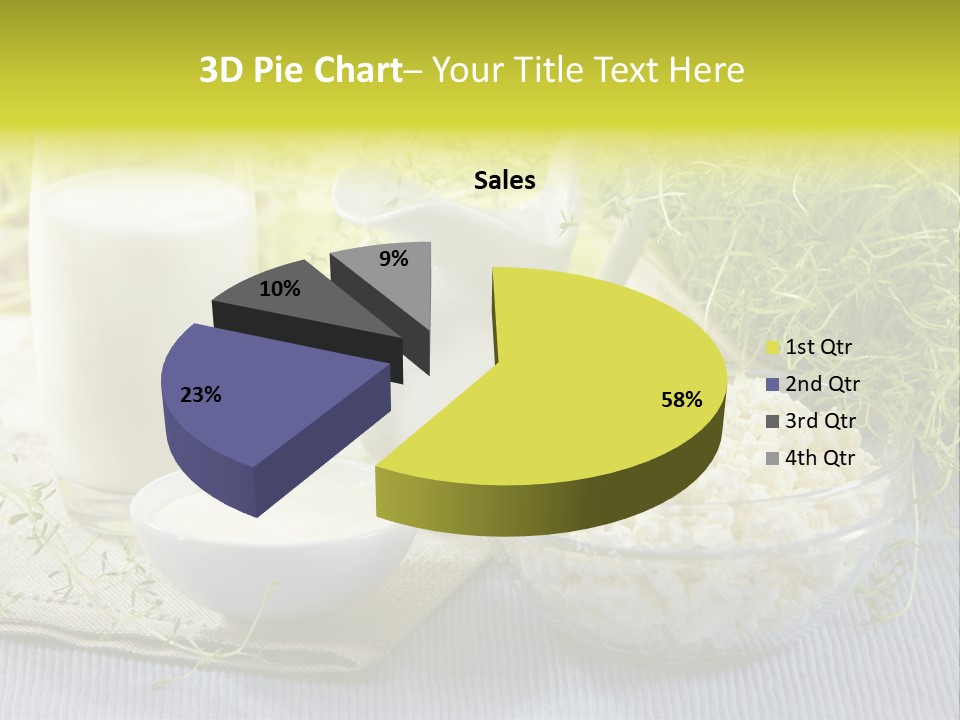 Morning Blue Breakfast PowerPoint Template