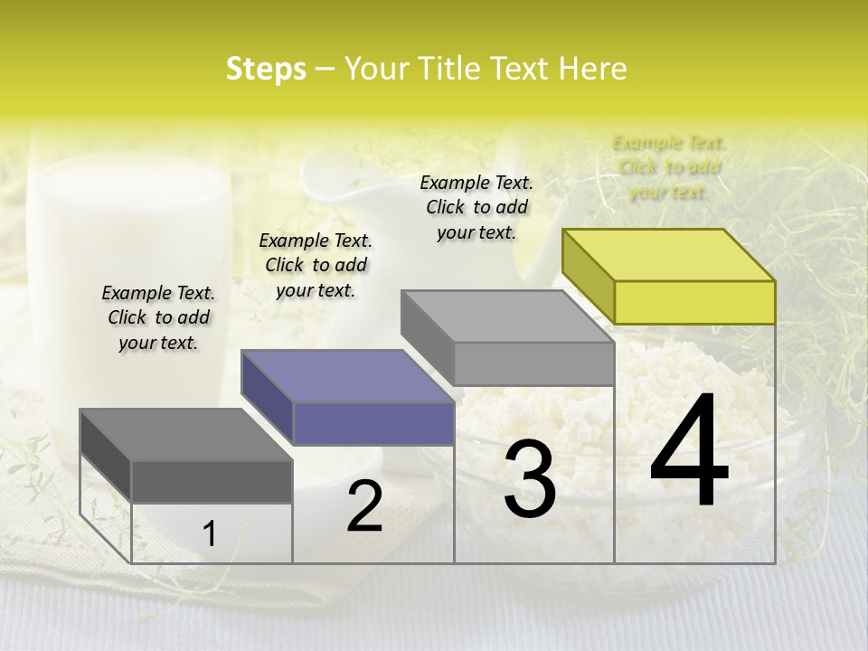 Morning Blue Breakfast PowerPoint Template